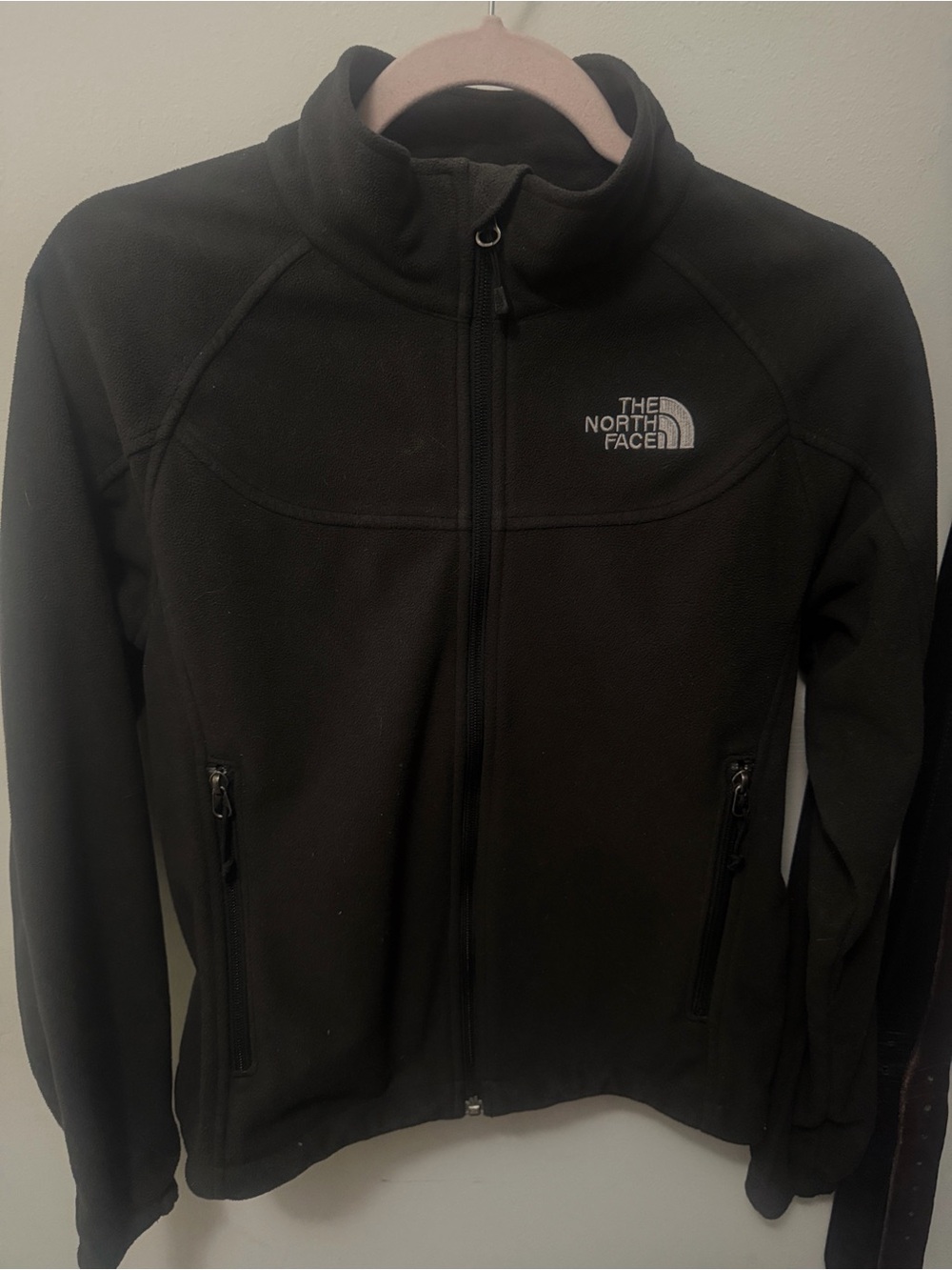 The North Face Black Zip-Up Fleece Jacket